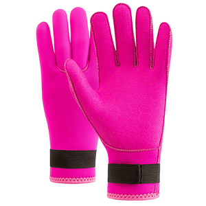Guantes de neopreno de 3mm con cinco dedos para traje de neopreno, guantes de buceo, esnórquel, kayak, surf, vela, pesca, cualquier deporte acuático - Product Image 1