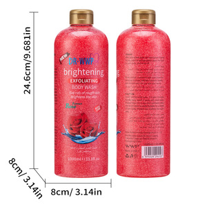 Gel Douche Parfumé à l'Acide Kojique 1000ml – Nettoyant Exfoliant Hydratant Éclaircissant Longue Durée pour Vente en Gros - Product Image 6