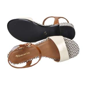 Sandalias de Tacón para Mujer Tamaris, Color Beige, Tacón de 5 cm, Talla 36 - Product Image 6