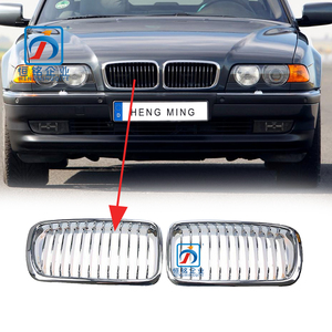 Grille avant chromée gauche et droite <span class=keywords><strong>E38</strong></span> argentée pour BMW <span class=keywords><strong>E38</strong></span> Série 7, marque Hengming, neuve, de bonne qualité, pièces de carrosserie automobile 51138231593 - Product Image 3