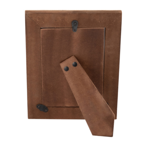 Cornice Decorativa con Design a Righe 4x6 Pollici in Resina Moderna per Esposizione da Tavolo - Product Image 4