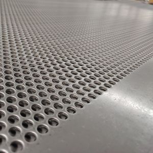 מגש רשת מחורר מפלדה מגולוונת עם חורים מדורגים לתמיכה באריזות מגדלי כימיה ומגשי עמודות זיקוק - Product Image 2