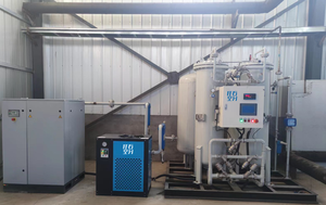 Automatische medizinische Gas-Sauerstoff generator ausrüstung PSA-Luft zerlegung anlage mit Kern komponenten Motor-SPS-Getriebe motor - Product Image 5