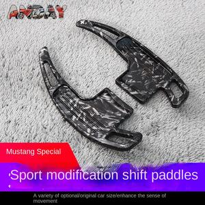 Pour Ford pour Mustang 15-23 Modification intérieure palettes de changement de volant en Fiber de carbone pièces automobiles personnalisées pour MSTANG - Product Image 4