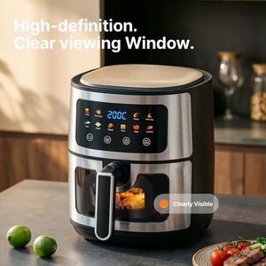 <span class=keywords><strong>Friggitrice</strong></span> <span class=keywords><strong>ad</strong></span> <span class=keywords><strong>Aria</strong></span> Digitale Smart da 8L, Grande Capacità, per Uso Domestico e Commerciale, Multifunzione - Product Image 2