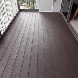 Премиум-класс: Новая дизайнерская террасная доска из композитного материала (WPC) для улицы, экологичная, противоскользящая, для современного сада и террасы - Product Image 6