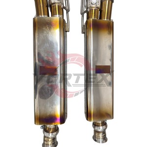 ท่อไอเสีย Vortex Premium Titanium สำหรับ Mercedes AMG G63 W465 Valvetronic แบบปลายออกด้านข้าง หกปลายคาร์บอนไฟเบอร์ เสียงกระหึ่ม - Product Image 6