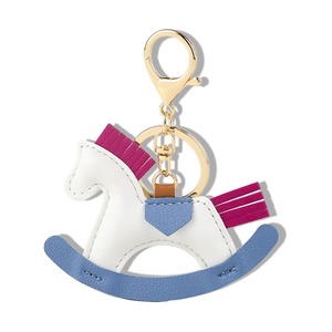 Neuer Handgefertigter Cartoon Lederanhänger in Pferdeform, Pony-Anhänger als Auto-Schlüsselanhänger und Accessoire für Luxus-Taschenanhänger - Product Image 3