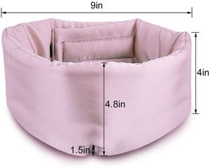 Masque pour les yeux en soie de taille maximale haut de gamme Ultimate Soft <span class=keywords><strong>Cosy</strong></span> Designer étiquette lavable personnalisée 100% masque pour les yeux en soie de mûrier pure pour les yeux bandés de voyage - Product Image 3