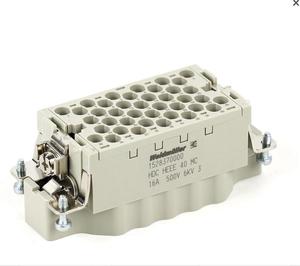 Weidmulller 1528370000 1528380000 HDC <span class=keywords><strong>heee</strong></span> 40 MC HDC HEEE40 FC HDC เสียบขาตัวผู้500 V 16ขั้วต่อแบบจีบ - Product Image 1
