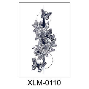 Personnalisé Mignon Crâne <span class=keywords><strong>Serpent</strong></span> Fleur <span class=keywords><strong>Bras</strong></span> Dernier 15 Jours Autocollants De <span class=keywords><strong>Tatouage</strong></span> Semi-permanents Art Corporel Temporaire Jus De <span class=keywords><strong>Tatouage</strong></span> Autocollants - Product Image 3