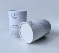 Vente en gros de boîtes rondes pour emballages de parfums, tubes en papier cosmétiques, tubes en papier pour flacons d'huiles essentielles
