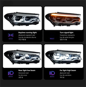 Faro per <span class=keywords><strong>BMW</strong></span> G30 2018 2019 2020, Bestseller per <span class=keywords><strong>BMW</strong></span> 540i G30, per <span class=keywords><strong>BMW</strong></span> <span class=keywords><strong>Serie</strong></span> <span class=keywords><strong>5</strong></span> G38 G30, Accessori OE 63117458884 - Product Image 2