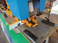 Machine de découpe hydraulique automatique CNCColgar Q35Y avec fonctions de poinçonnage, de cisaillement et de découpe d'angles pour le métal