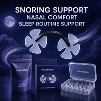 Patchs nasaux magnétiques anti-ronflement pour améliorer la qualité du sommeil et favoriser la respiration