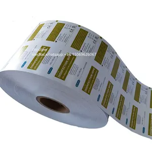 एल्यूमीनियम पन्नी कागज के लिए एकल-पैक कीटाणुशोधन गीला पोंछ/गीला ऊतक पैकेज