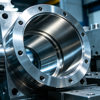 Componente de Aleación de Acero Inoxidable Mecanizado por CNC, Pieza Metálica de Precisión, Marco de Equipo Industrial OEM Personalizado, Acabado Dorado, Electroerosión por Hilo