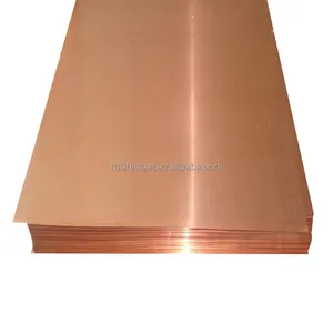 High Quality 99.99% Copper Pure Copper Sheet/Plate 0.3mm-5 mm Thickness Customized