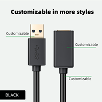 WISTAR USB3.0 Verlängerungskabel Stecker auf Buchse M-F Verlängerungskabel Datenkabel Großhandel USB 3.0 Kabel