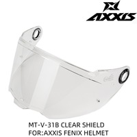 AXXIS FENIX Motosiklet Kaskı Lens Değişimi için MT-V-31B Hızlı Çıkartmalı ECE Sertifikalı PC Malzemesi