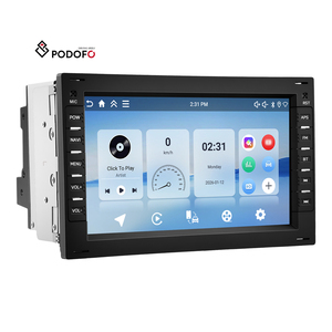 Radio para Auto Podofo 4+64G 7'' para VW Passat Golf MK5 MK6 Jetta <span class=keywords><strong>T5</strong></span> EOS POLO Touran Seat, CarPlay/Android Auto/GPS/WiFi Inalámbrico OEM - Product Image 1