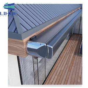 Auvent latéral rétractable automatique de pare-soleil d'extérieur/auvent roulant en aluminium auvent de porte Auvent - Product Image 4