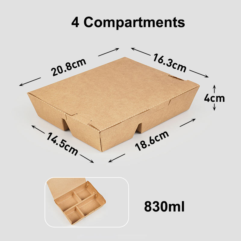 830ml-4 compartimentos