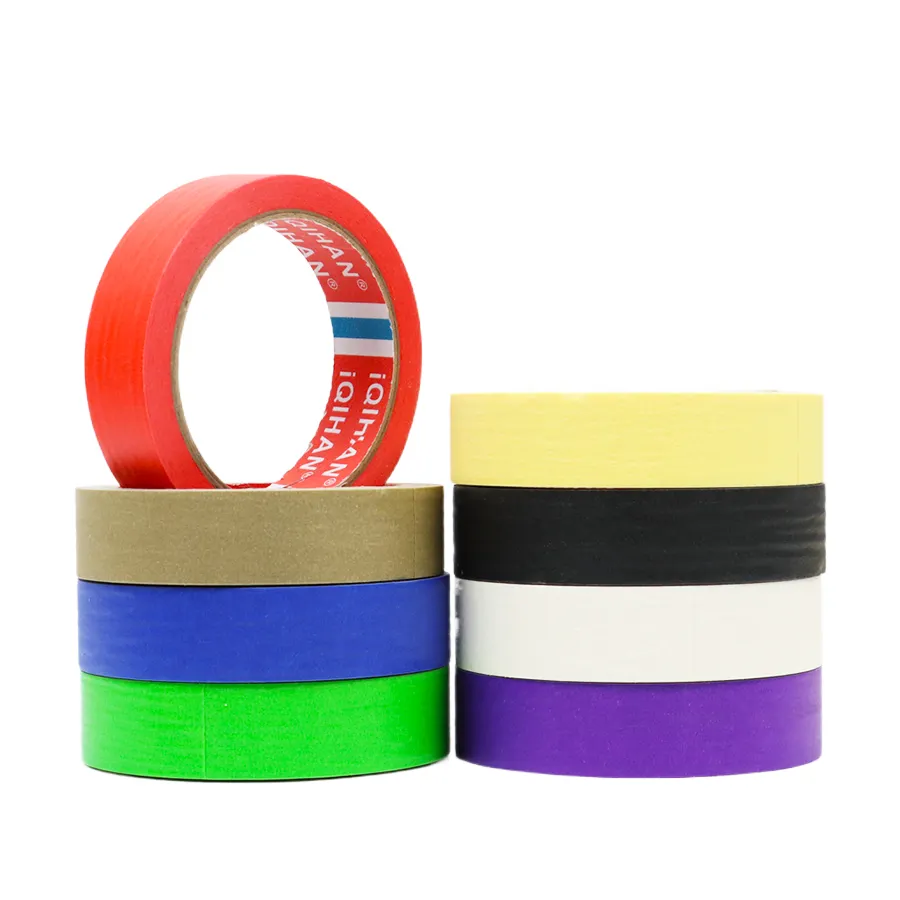 Tape untuk lukisan jumbo roll 3m trim washi cat otomotif low tack tapes 50 meter pre-taped film berwarna kustom