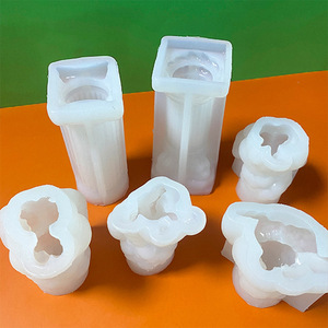 Moule <span class=keywords><strong>en</strong></span> silicone pour bougie aromatique <span class=keywords><strong>en</strong></span> forme de colonne romaine avec petit ange 3D, vente chaude - Product Image 3