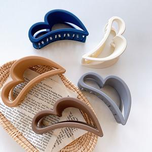 Yeni tasarım büyük düz renk buzlu aşk sapları banyo saç klipleri pençe saç aksesuarları - Product Image 3