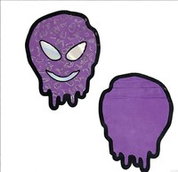 Sacs d'emballage personnalisés de haute qualité 3,5 pouces pour bonbons, personnages de dessins animés, emballages exotiques en Mylar, sacs pour bonbons gélifiés 3,5 x 5 pouces