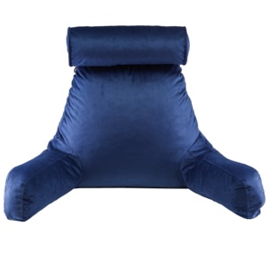 Reading Pillow Bed <strong>Rest</strong> with Shredded Memory Foam Great <strong>Support</strong> the Lumbar Spine /Cushion Cover With Suede Fabric - Product Image 4