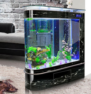 Aquarium en acrylique personnalisé, grand cube transparent en verre, avec écran numérique, haute qualité - Product Image 3