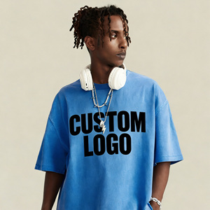 Camisetas Personalizadas de Manga Corta con Cuello Redondo, 100% Algodón, Corte Holgado para Hombre, con Logotipo y Etiqueta - Diseño Casual y Moderno - Product Image 3