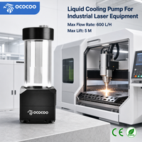 Pompe de refroidissement liquide OCOCOO 16W 720LH, hauteur de refoulement 6M, roulement tout céramique, triphasé, DC sans balais, durée de vie 30000H, pour équipement laser industriel