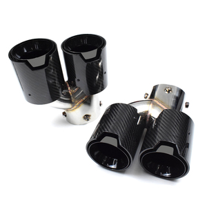 ท่อไอเสียคาร์บอนไฟเบอร์สำหรับ BMW G20/G21/G22/G42 อัพเกรดท่อไอเสีย M240i M340i M440i พร้อมปลายท่อคาร์บอนสี่ชิ้น - Product Image 3