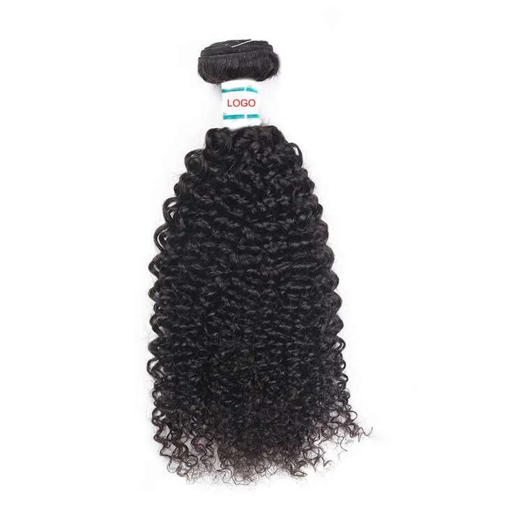 Wholesale cheap natural black 10A TOP Brazilian Malaysian Kinky Curly weave 1 Bundle Unprocessed Real Virgin Human Hair