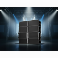 Sistema de Altavoces Line Array de Tres Vías de 12 Pulgadas, Audio Profesional para Exteriores, Inalámbrico, Pasivo, Neodimio, 2200W, 8ohm, AC, Ruso