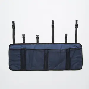 Customizable Foldable Car Seat Organizer Backseat Storage Bag Multifunctional Plastic Oxford Polyester Fabric Travel Food