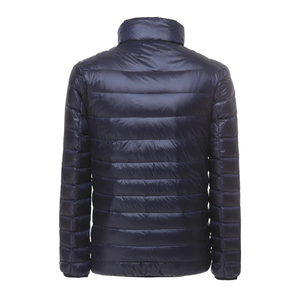 แจ็คเก็ตบอมเบอร์ผู้ชายขายดีสำหรับฤดูหนาว แบบบาง มีฮู้ด ซิป สีพื้น ระบายอากาศได้ดี มีไซส์พลัสไซส์ให้เลือก - Product Image 2