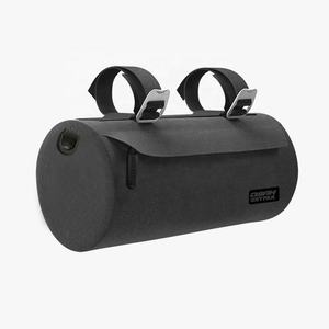 Custom Logo Fashion Snowy Grey TPU Outdoor Cycling <strong>Bike</strong> Waterproof Cylinder Handlebar Front Frame Bicycle <strong>Bag</strong> - Product Image 4