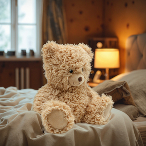 Orsetto di peluche personalizzabile all'ingrosso con funzione di registrazione e canto, imbottito in cotone PP, <span class=keywords><strong>giocattolo</strong></span> di peluche Unisex 'Miss You' - Product Image 2