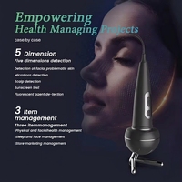 Analyseur de peau et de cheveux X5 Pro Dual Skin & Hair Analyzer USB V3, scanner de beauté vertical avec écran tactile de 21,5 pouces et technologie IA