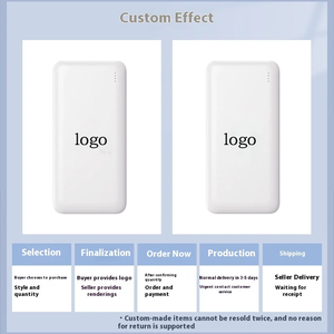 Boîte cadeau de recharge portable avec logo gravé et imprimé, idéale pour les activités d'entreprise et les cadeaux promotionnels - Product Image 5