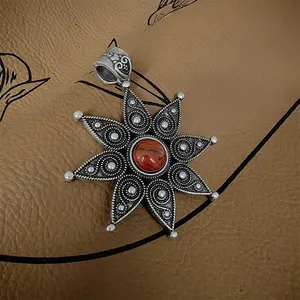 สร้อยคอผู้หญิงแบบนอร์สสลาฟิก ลูนูลา, เครื่องประดับไวกิ้งสำหรับผู้หญิง โมราเวีย, ลูนิตซา, สลาฟ, ไวกิ้ง, จี้ - Product Image 4