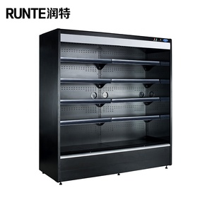 Réfrigérateur vertical commercial pour <span class=keywords><strong>supermarché</strong></span>, grande capacité, refroidisseur ouvert, installation facile - Product Image 1