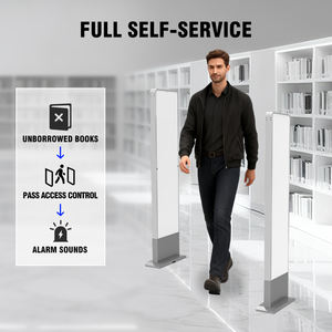 Профессиональное круглосуточное решение для библиотек с круглосуточным обслуживанием без участия персонала |   Система контроля доступа и защиты от кражи на основе UHF <span class=keywords><strong>RFID</strong></span> для книжных магазинов с общим использованием книг - Product Image 4