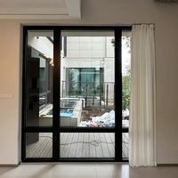 Ventanas de Aluminio con Rotura de Puente Térmico 75Plus, Triple Acristalamiento Sellado con EPDM, Abatibles para el Hogar