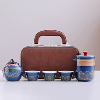 Ensemble cadeau d'entreprise de haute qualité personnalisé pour la fête de Thanksgiving, ensemble cadeau de thé en céramique blanc pour les fêtes, ensemble cadeau de thé pour les partenaires