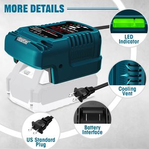VICTPOWER Chargeur Mini 24V pour Batterie Li-ion Kobalt 24V, Station de Recharge pour Outils Électriques Kobalt, Remplacement de Batteries Rechargeables - Product Image 2